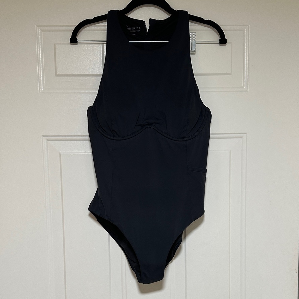 Athleta Black Women's One-Piece Swimsuit